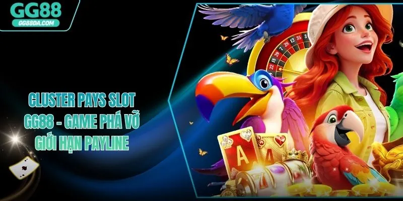 Cluster Pays Slot GG88 – Game Phá Vỡ Giới Hạn Payline
