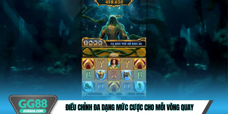 Điều chỉnh đa dạng mức cược cho mỗi vòng quay